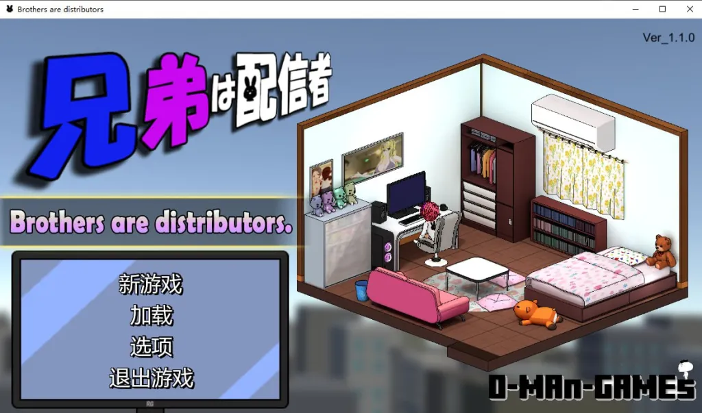 [像素SLG/动态] 主播兄弟NTR Ver1.1.0 官方中文版 [PC/1.8G] 3161-牛牛资源库